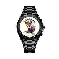 Stitch Head 'Time to Freak Out!' Watch: Black