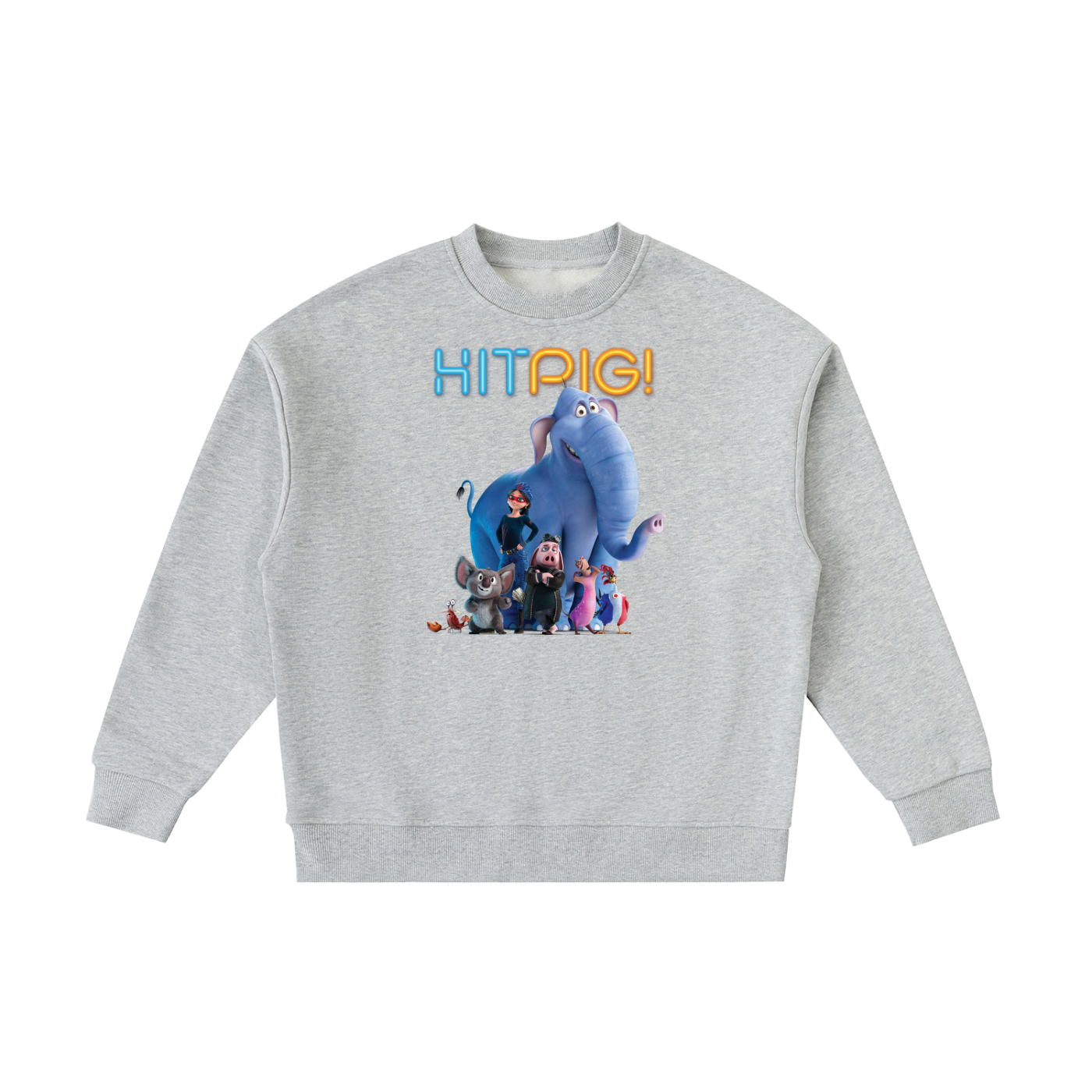 HitPig 'Team' Kids' Essential Fleece Crewneck Sweatshirt