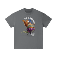 Stitch Head ‘Time To Freak Out!’ Kids' Pure Cotton T-Shirt