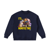 Stitch Head 'It's Monster Time' Kids' Crewneck Sweatshirt