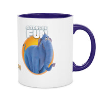 PP-MUG-11OZ-BLUE - Blue Ceramic 11oz Mug Mockup
