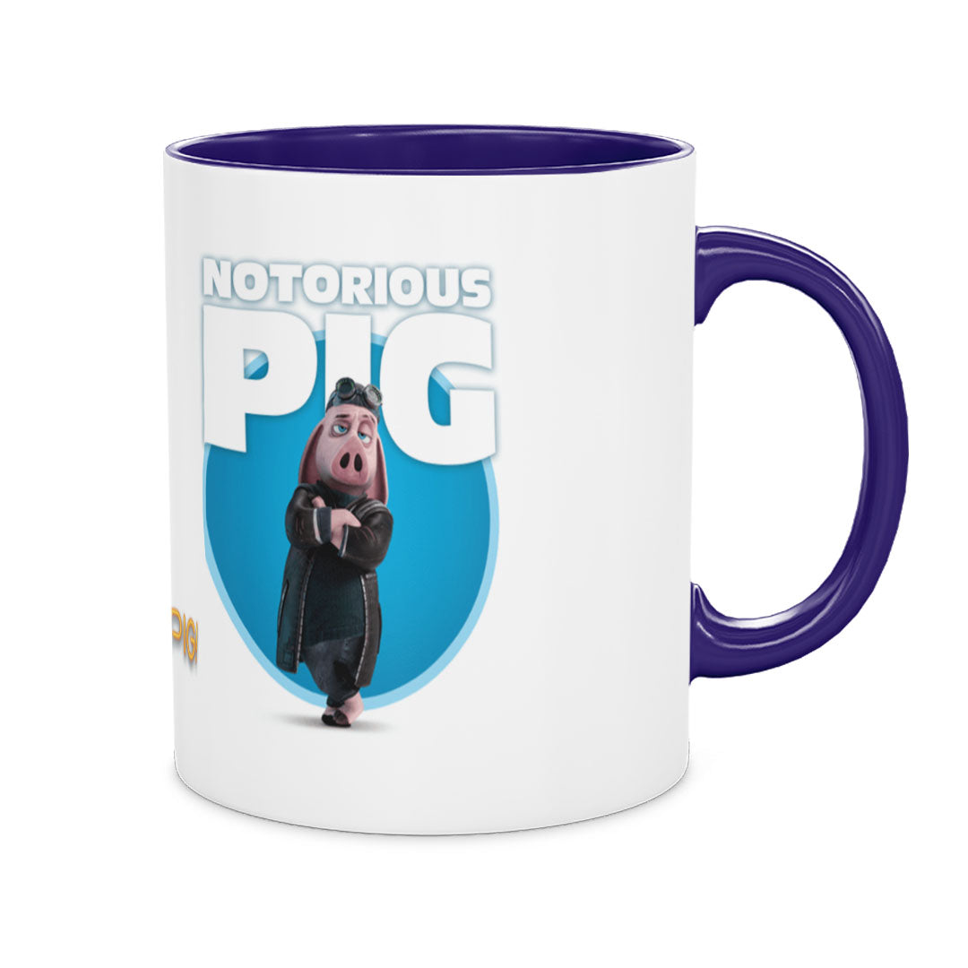 PP-MUG-11OZ-BLUE - Blue Ceramic 11oz Mug Mockup