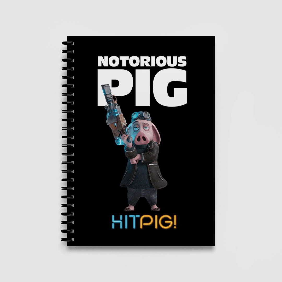 PP-SPIRALNTB-A5 - Spiral Notebook Mockup