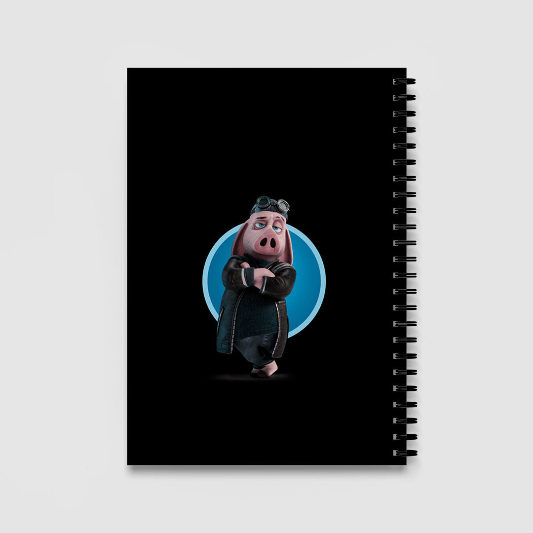 PP-SPIRALNTB-A5 - Spiral Notebook Mockup