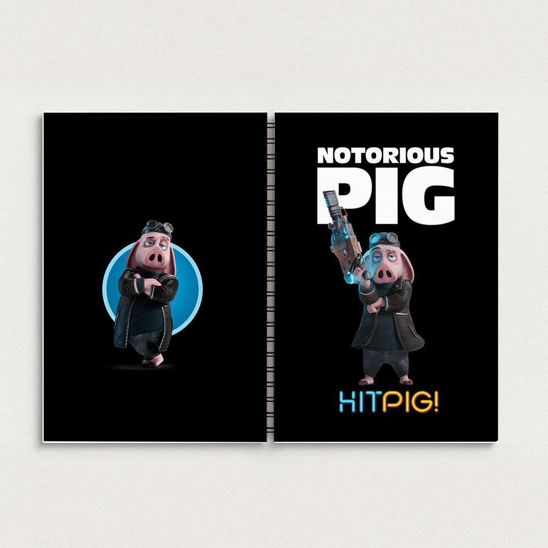 PP-SPIRALNTB-A5 - Spiral Notebook Mockup