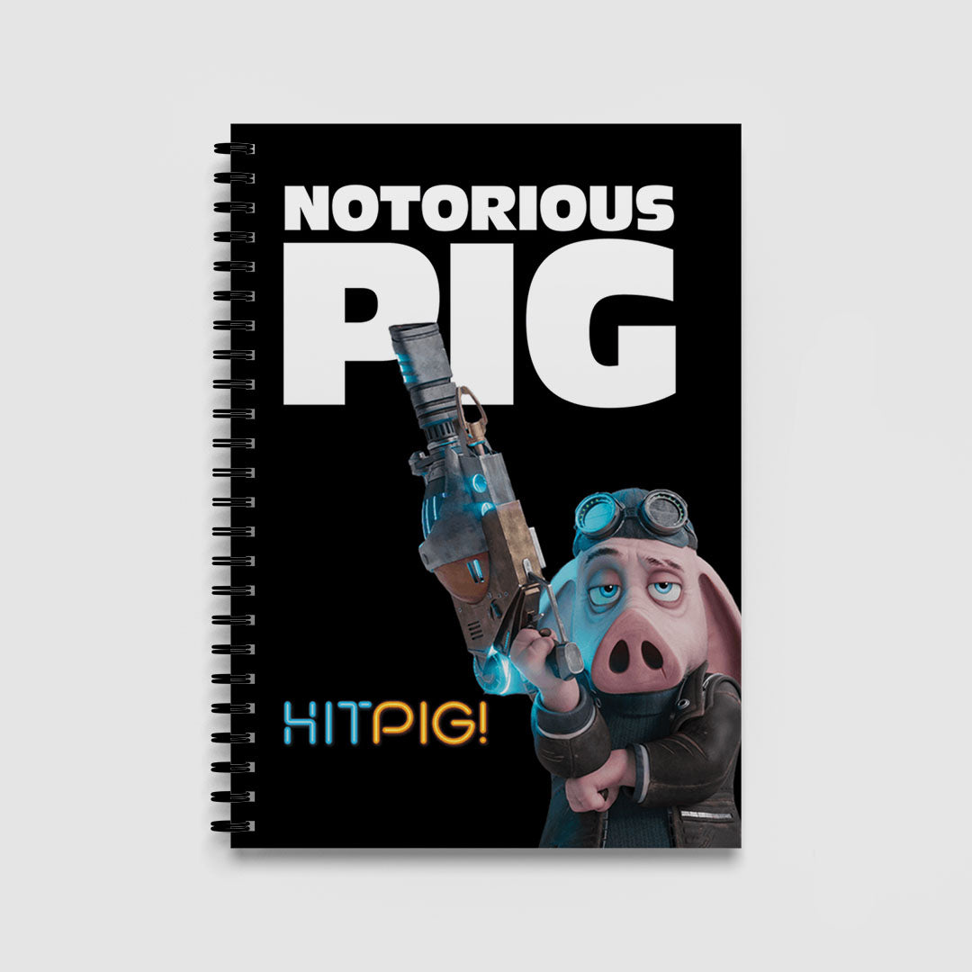 PP-SPIRALNTB-A5 - Spiral Notebook Mockup
