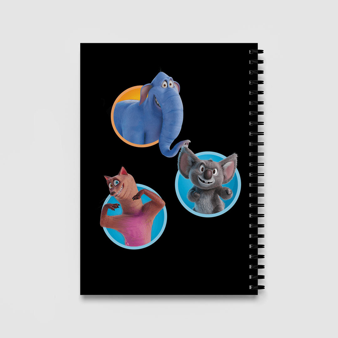 PP-SPIRALNTB-A5 - Spiral Notebook Mockup