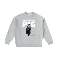 Hitpig 'Notorious' Kids' Essential Fleece Crewneck Sweatshirt