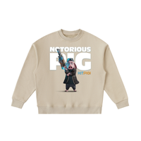 Hitpig 'Notorious' Kids' Essential Fleece Crewneck Sweatshirt