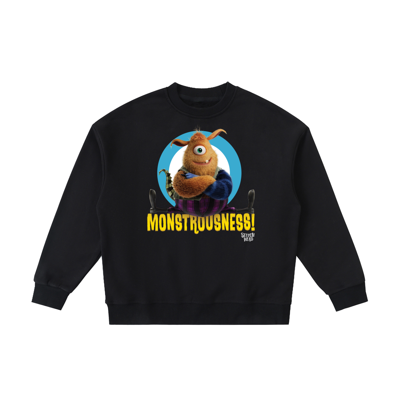 Stitch Head 'Monstrousness!' Kids' Crewneck Sweatshirt