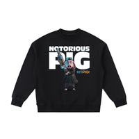 Hitpig 'Notorious' Kids' Essential Fleece Crewneck Sweatshirt