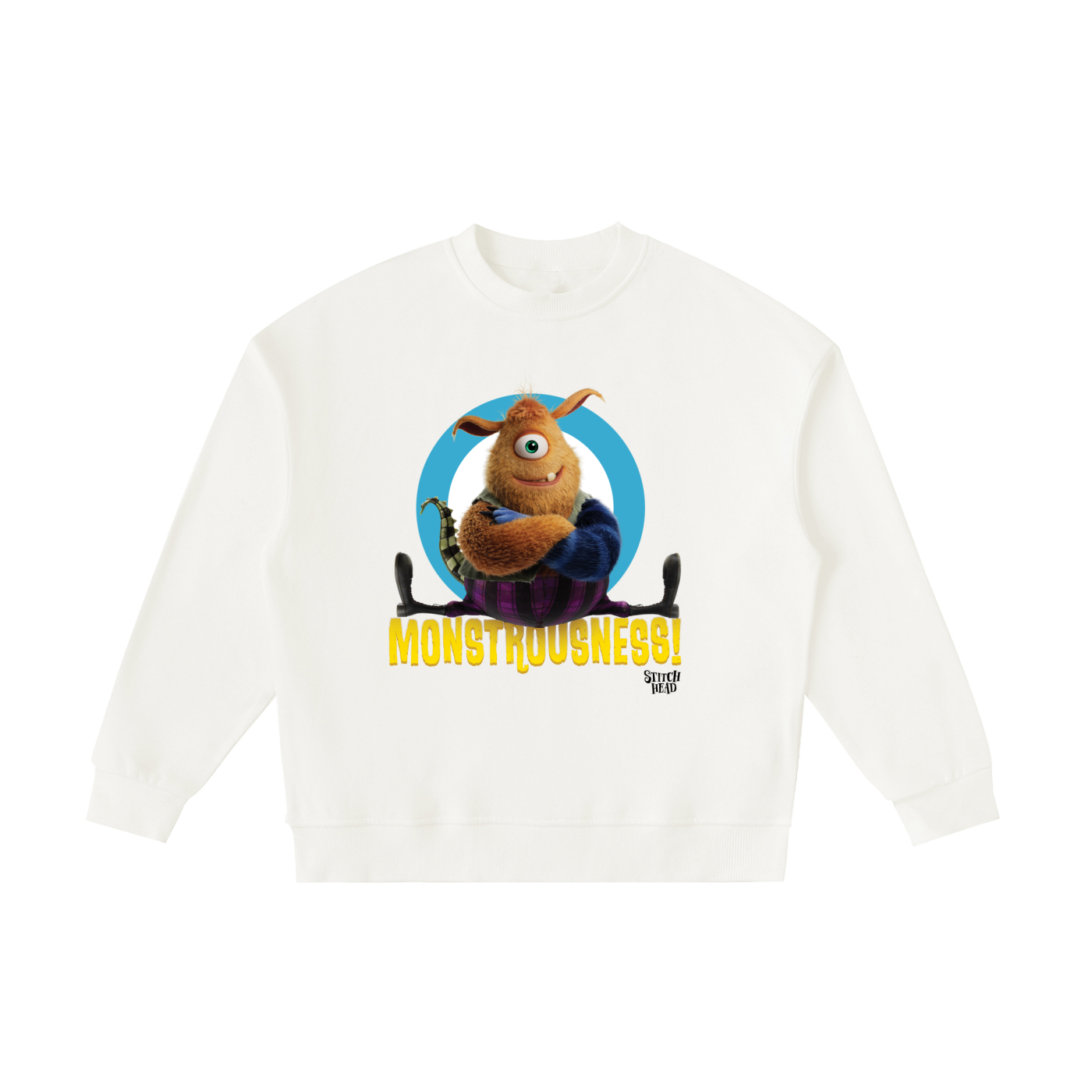 Stitch Head 'Monstrousness!' Kids' Crewneck Sweatshirt