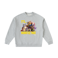 Stitch Head 'It's Monster Time' Kids' Crewneck Sweatshirt