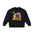 Stitch Head 'It's Monster Time' Kids' Crewneck Sweatshirt