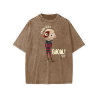 Stitch Head ‘It’s Cool To Be A Ghoul’ Snow Washed Kids' T-Shirt