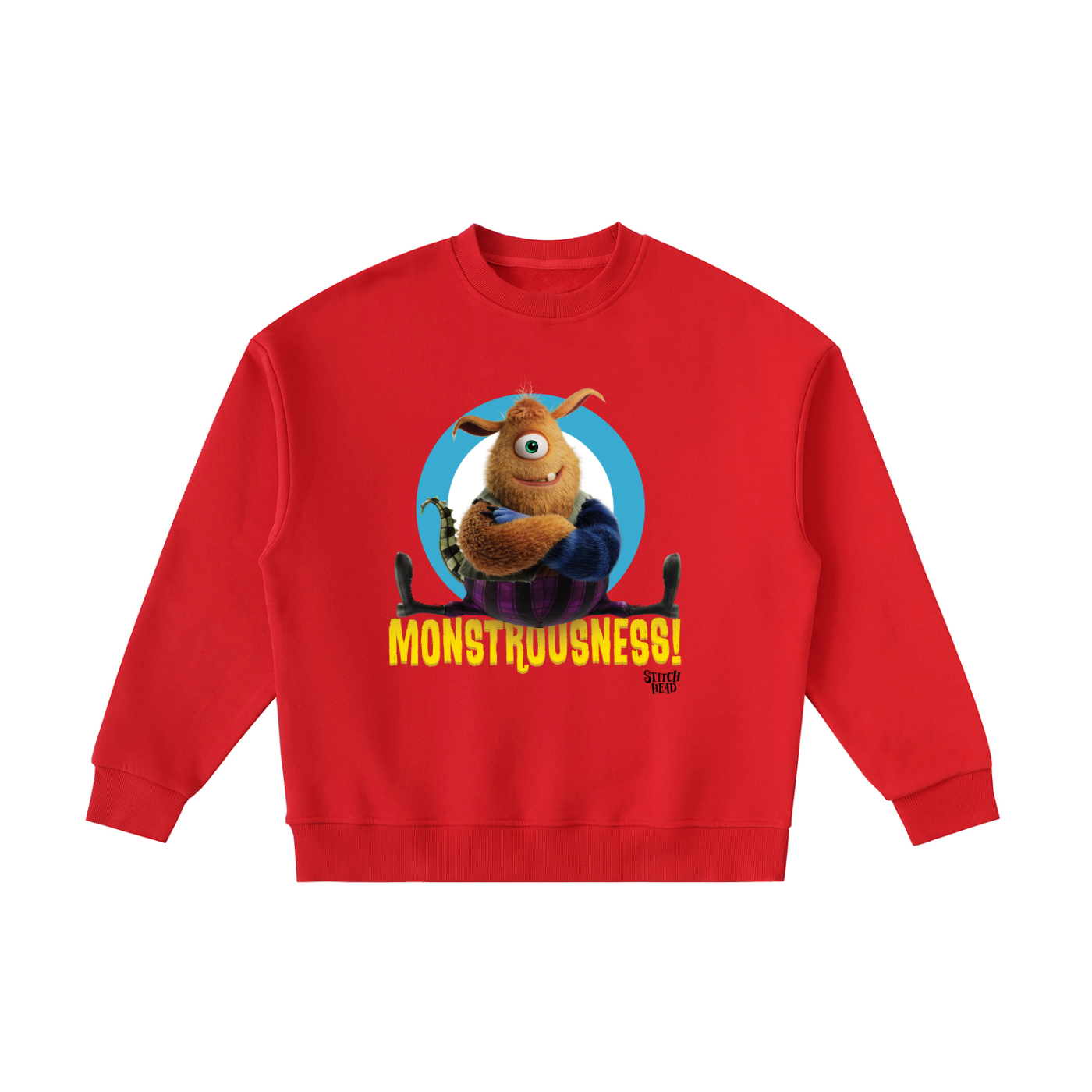 Stitch Head 'Monstrousness!' Kids' Crewneck Sweatshirt