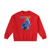 HitPig 'Team' Kids' Essential Fleece Crewneck Sweatshirt
