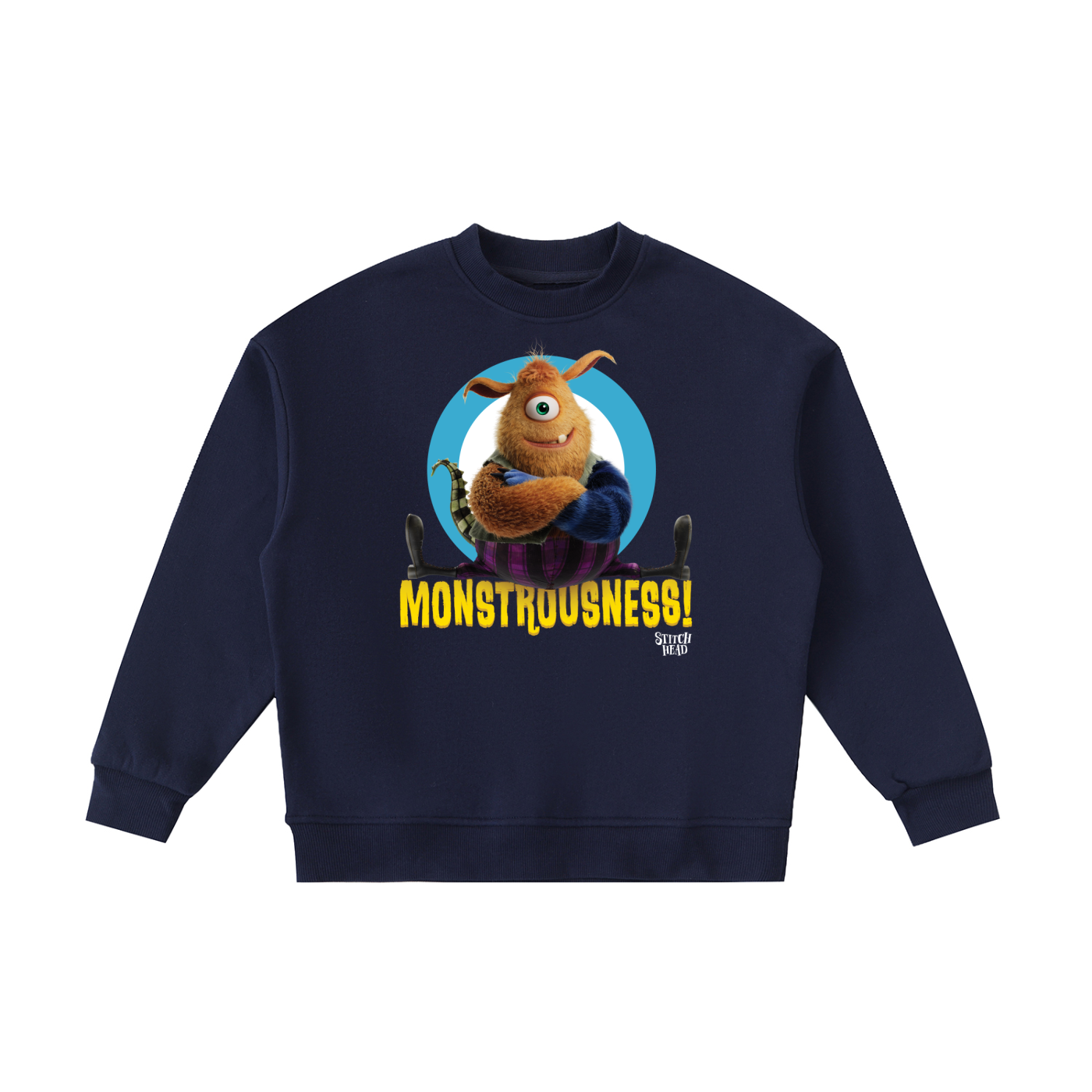 Stitch Head 'Monstrousness!' Kids' Crewneck Sweatshirt