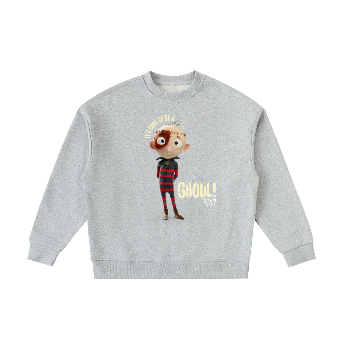 Stitch Head ‘It's Cool To Be A Ghoul!’ Kids' Crewneck Sweatshirt