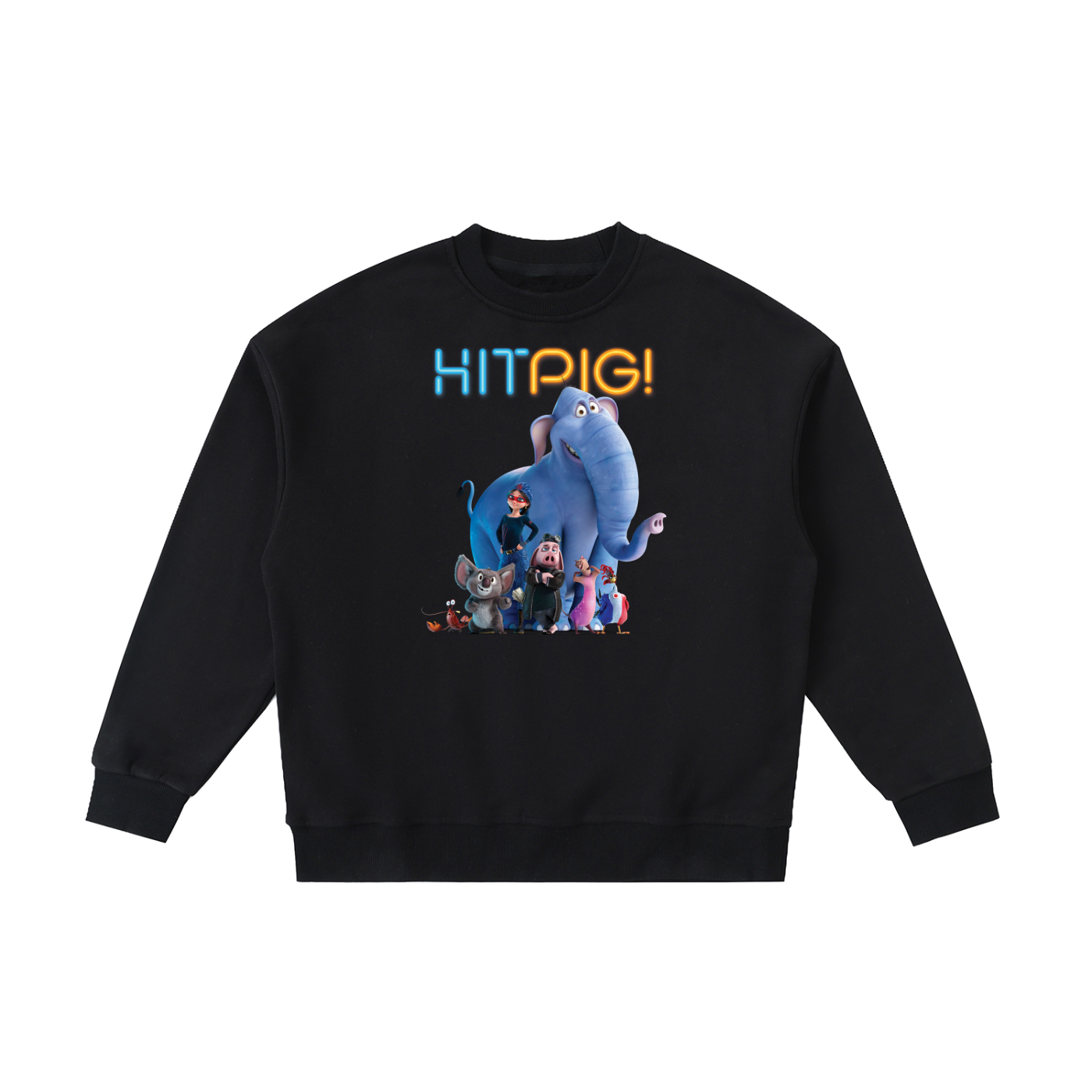 HitPig 'Team' Kids' Essential Fleece Crewneck Sweatshirt