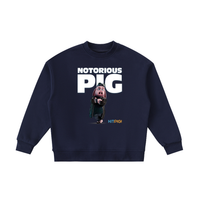 Hitpig 'Notorious' Kids' Essential Fleece Crewneck Sweatshirt